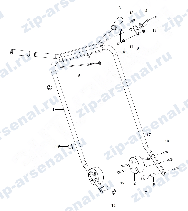   Ручки для SC18A CE
