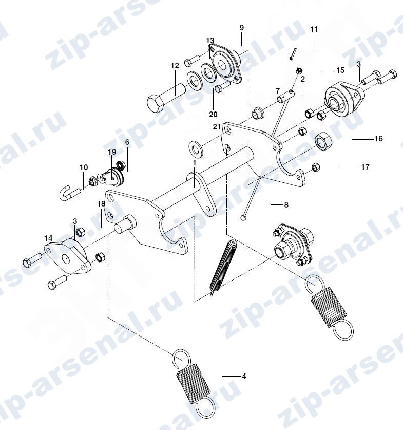   Цапфа для SC18A CE