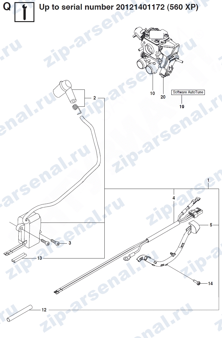   Дополнения для Husqvarna 560 XP