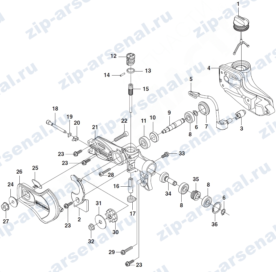   Пильная головка для 327PT5S