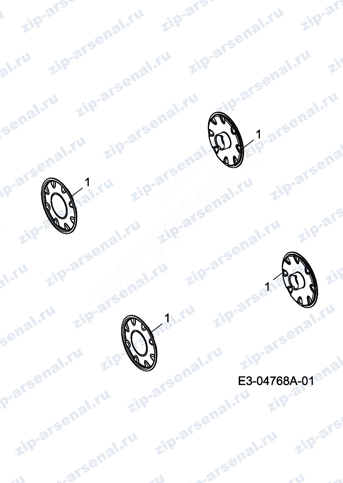 Артикул 11B-I10G600 (год выпуска 2009). Колесные колпаки