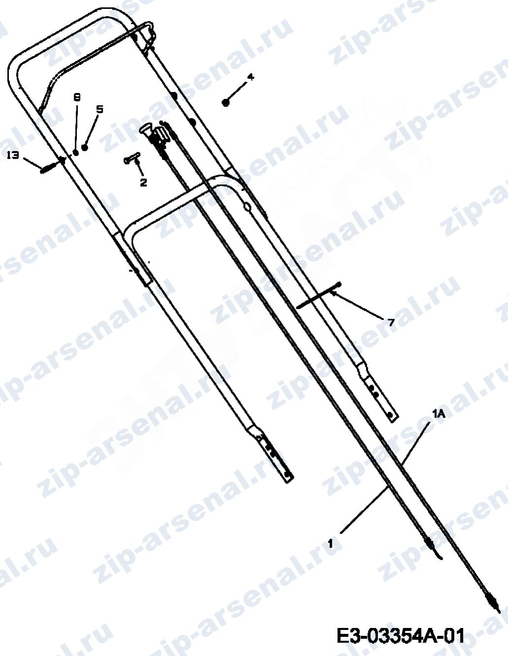 Артикул 11C-J1ME600 (год выпуска 2007). Кабели управления