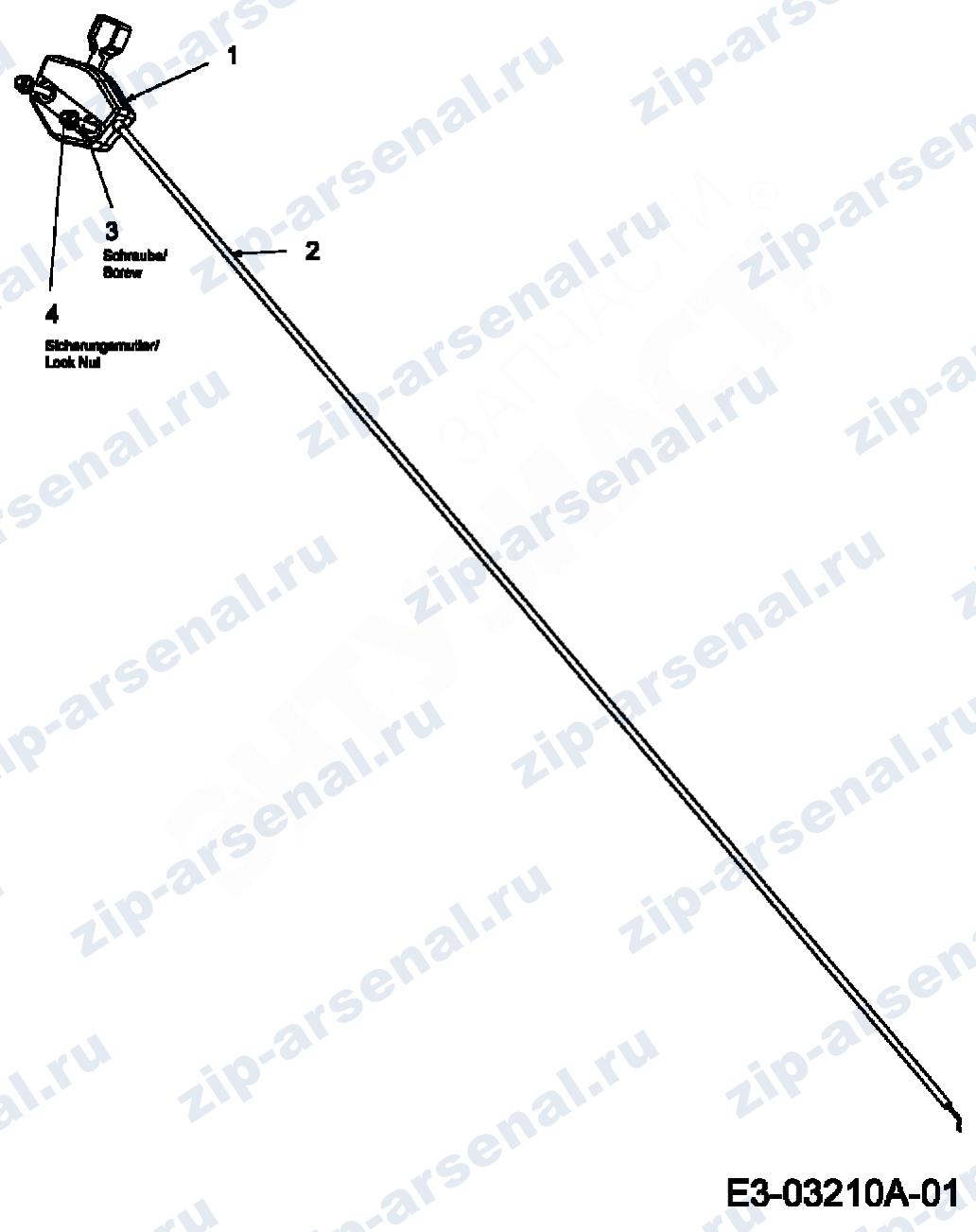 Артикул 12A-16AQ686 (год выпуска 2007). Кабель дросселя