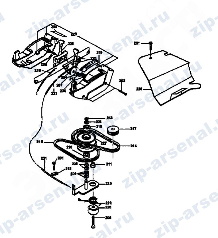 Артикул GX56SBVV678 (год выпуска 1998). Вариатор