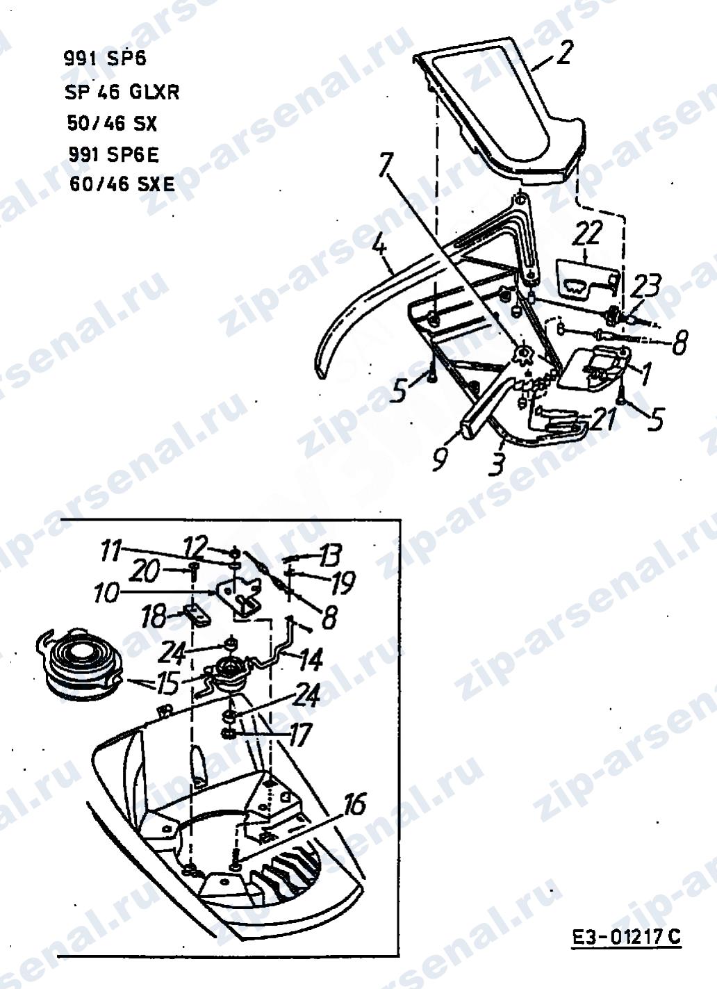 Артикул 12B-658C678 (год выпуска 2003). Управление скоростью